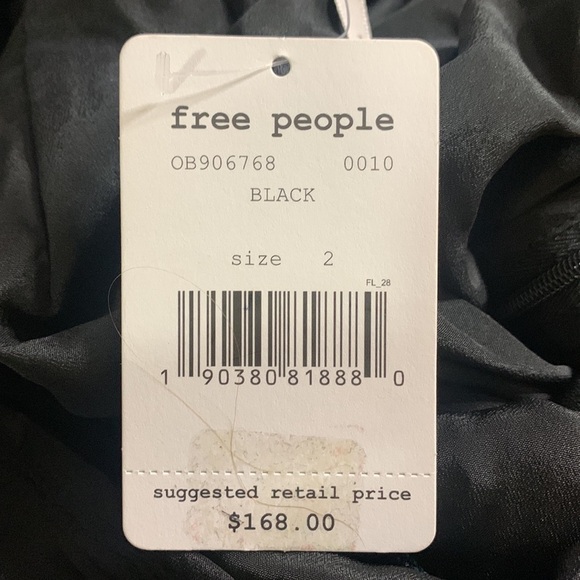 Free People New With Tags Lavender Sequins Black Velvet Mini Backless Dress - Picture 6 of 12